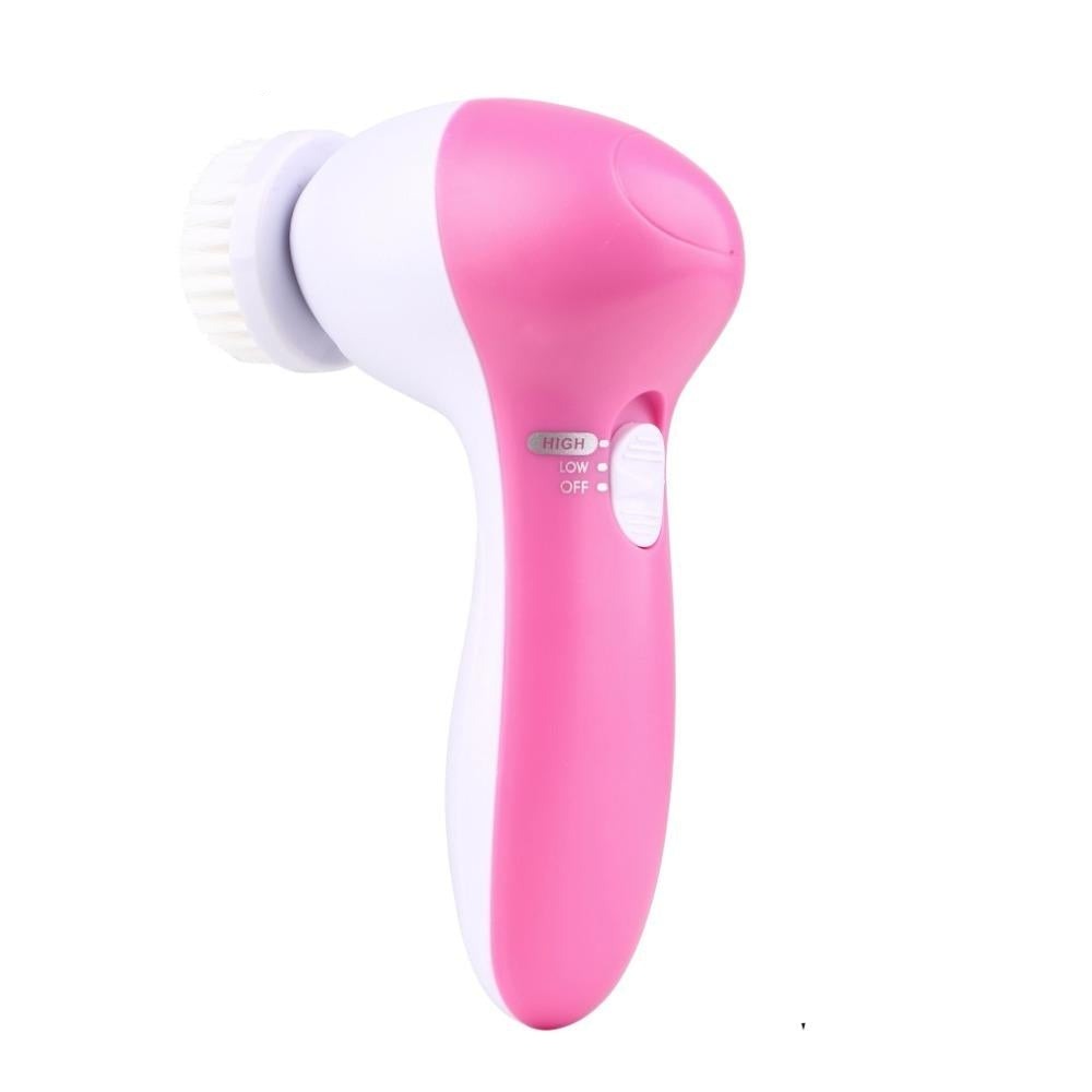 5 in 1 Electric Facial Cleansing Brush Set - Buyerana