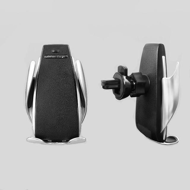 Fast Wireless Car Charger with Auto-Clamp - Buyerana