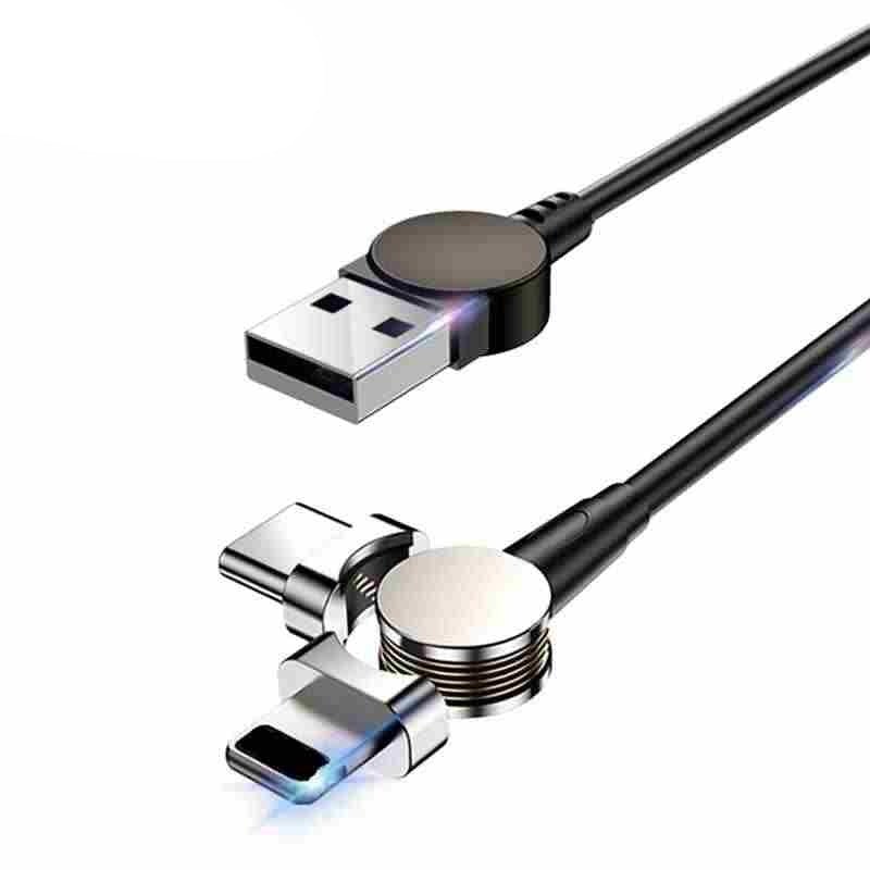 Magnetic USB Charging Cable 180° Rotate - Buyerana