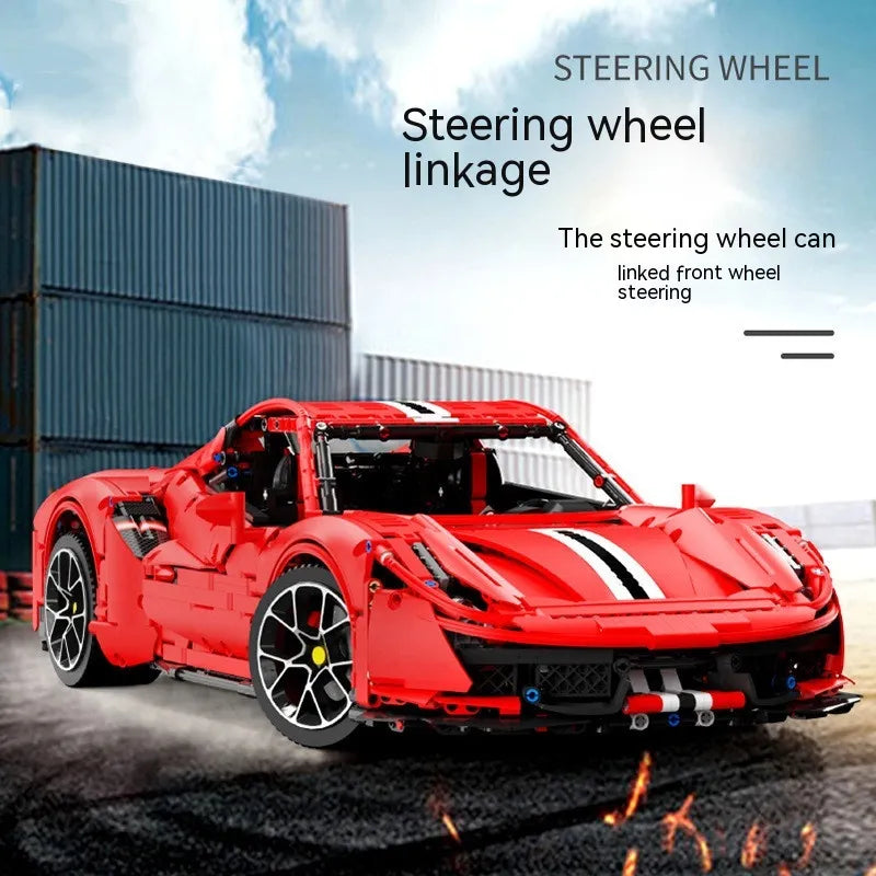 Sports Car -Building Blocks Toy - Buyerana