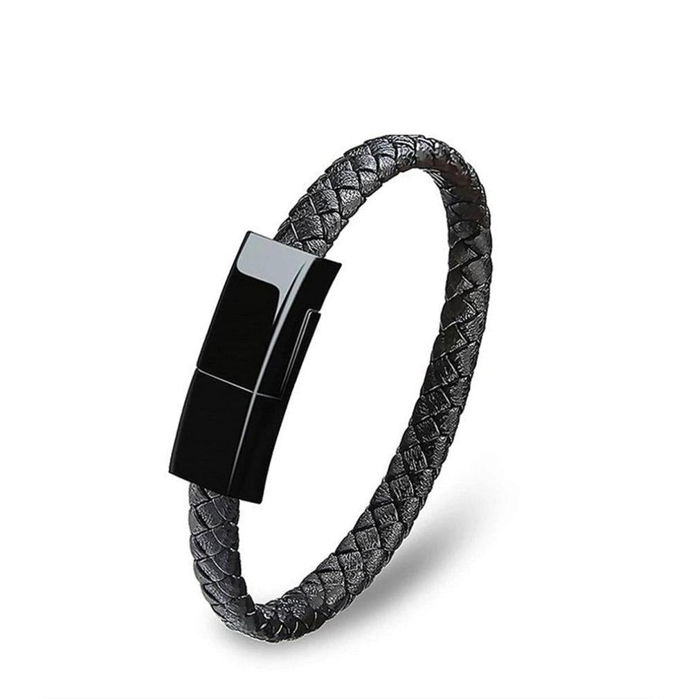 USB Bracelet Charger – Leather Design - Buyerana