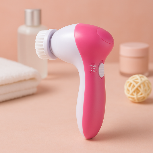 5 in 1 Electric Facial Cleansing Brush Set - Buyerana