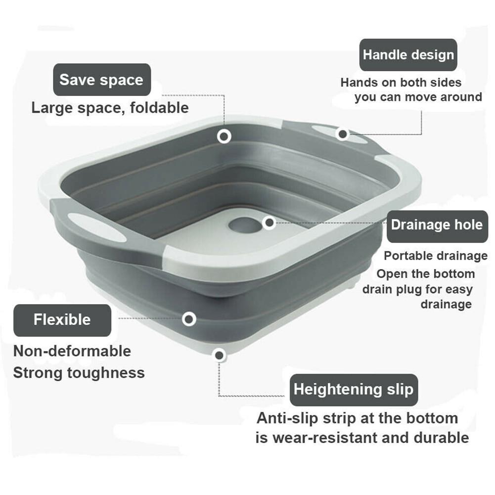 Foldable Kitchen Chopping Board - Buyerana