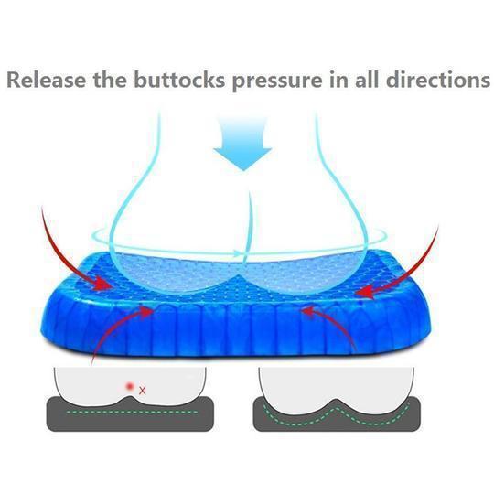 Silicone Egg Seat Cushion – Pressure Relief Pad - Buyerana