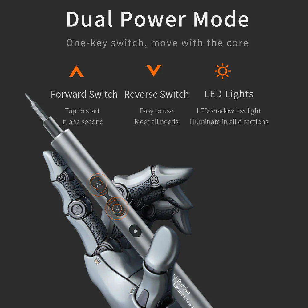 Precision Pro Mini Electric Screwdriver Set - Buyerana