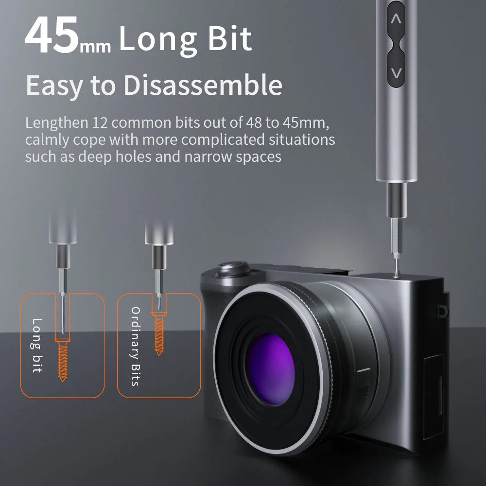 Precision Pro Mini Electric Screwdriver Set - Buyerana