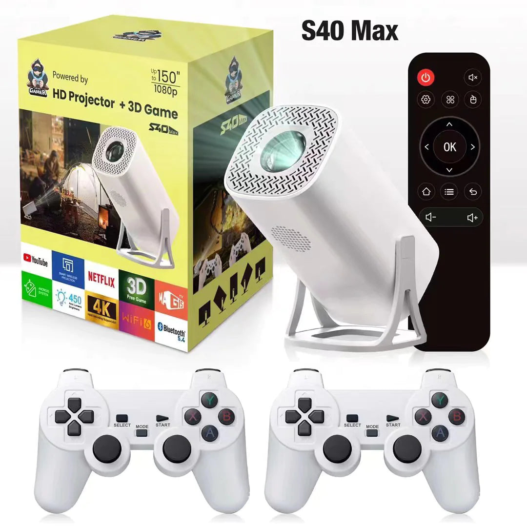 Portable Wireless HD Game Projector - Buyerana