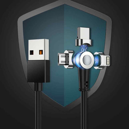 Magnetic USB Charging Cable 180° Rotate - Buyerana