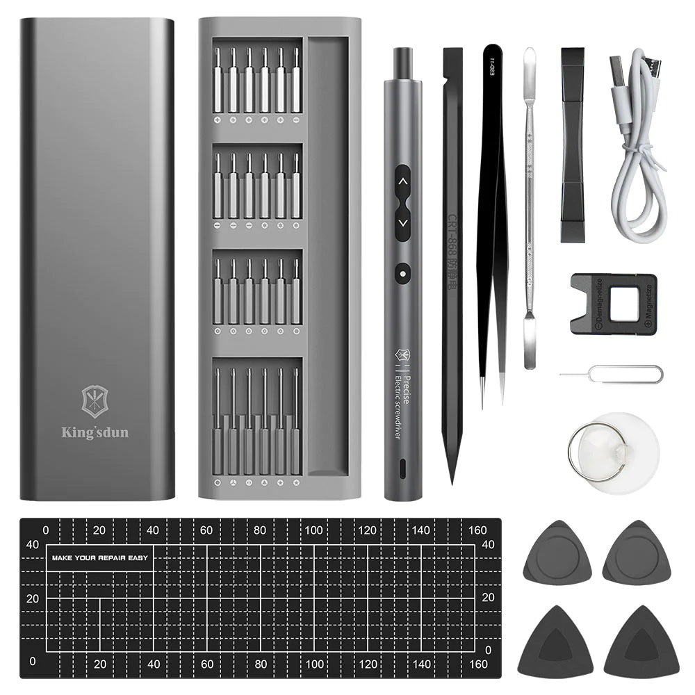 Precision Pro Mini Electric Screwdriver Set - Buyerana