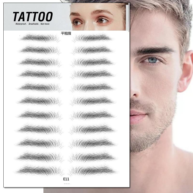 4D Waterproof Eyebrow Tattoo Stickers - Buyerana