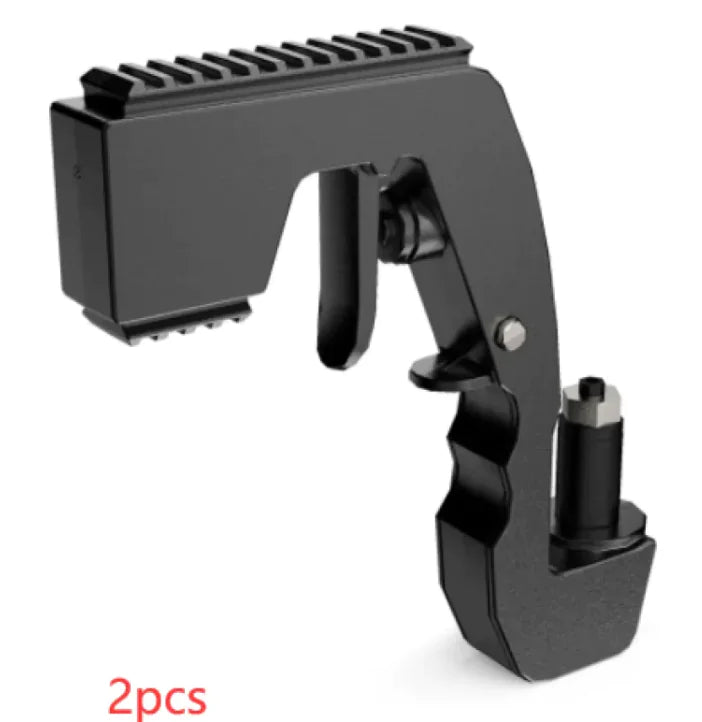 Premium Alloy Adjustable Champagne Gun – Bar Party Prop & Holder - Buyerana