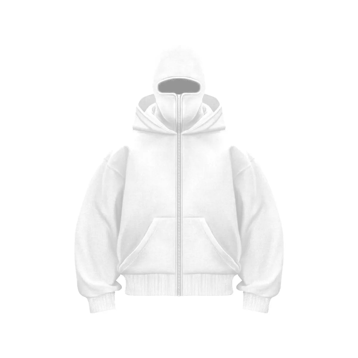 Fleece-lined Double Hooded Sweater - Buyerana